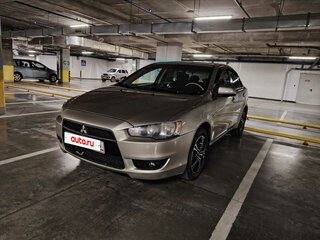 2007 Mitsubishi Lancer X, бежевый, 600000 рублей, вид 1