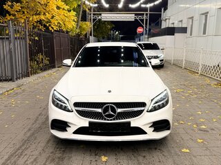 2019 Mercedes-Benz C-Класс 180 IV (W205) Рестайлинг, белый, 3350000 рублей, вид 2