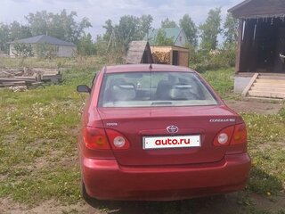 2003 Toyota Corolla IX (E120, E130), красный, 530000 рублей, вид 4