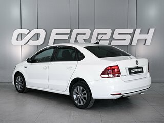 2019 Volkswagen Polo V Рестайлинг, белый, 1289000 рублей, вид 2