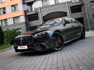 2025 Mercedes-Benz S-Класс AMG 63 e AMG Long IV (W223), чёрный, 27500000 рублей, вид 2