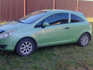 2008 Opel Corsa D, зелёный, 380000 рублей, вид 1