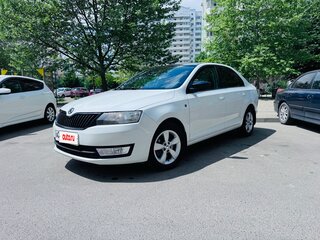 2014 Skoda Rapid I, белый, 905000 рублей, вид 1