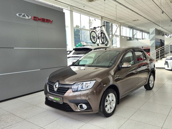 2018 Renault Logan II Рестайлинг, коричневый, 1069000 рублей