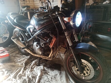 1990 Suzuki Bandit GSF 400, чёрный, 190000 рублей, вид 5
