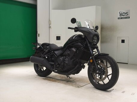 2021 Honda CMX 1100 Rebel, чёрный, 862000 рублей, вид 3