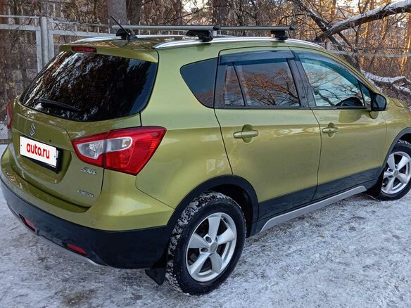 2014 Suzuki SX4 II (S-Cross), зелёный, 1200000 рублей - вид 3