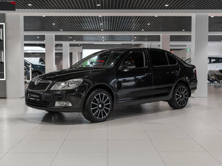 2012 Skoda Octavia II (A5) Рестайлинг, чёрный, 570000 рублей, вид 1