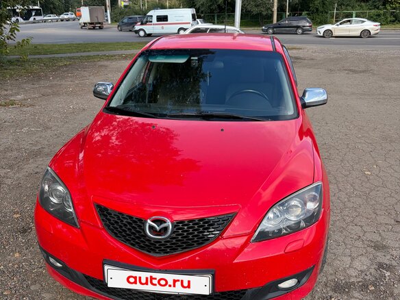 2008 Mazda 3 I (BK) Рестайлинг, красный, 699000 рублей - вид 9
