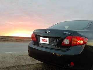 2007 Toyota Corolla X (E140, E150), чёрный, 830000 рублей, вид 4