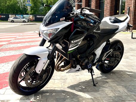2016 Kawasaki Z 800, белый, 505000 рублей, вид 2