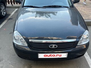 2010 Lada (ВАЗ) Priora I, чёрный, 625000 рублей, вид 2