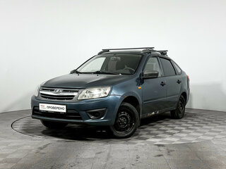 2014 Lada (ВАЗ) Granta I, синий, 199000 рублей, вид 1