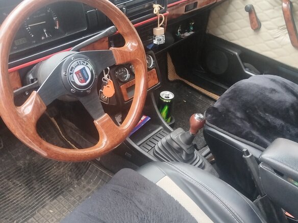 1985 Volkswagen Golf II, белый, 350000 рублей - вид 11