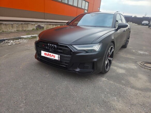 2020 Audi S6 V (C8), чёрный, 6150000 рублей - вид 4