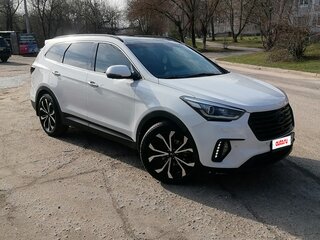 2016 Hyundai Santa Fe Grand III Рестайлинг, белый, 2900000 рублей, вид 1