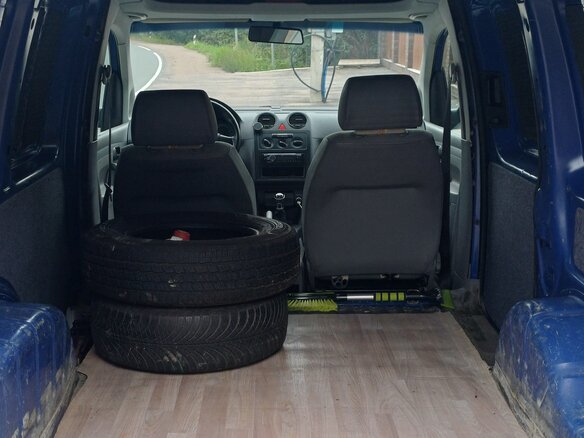 2008 Volkswagen Caddy III, синий, 430000 рублей - вид 9