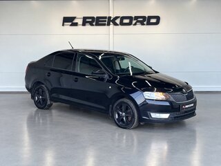2014 Skoda Rapid I, чёрный, 1219000 рублей, вид 1