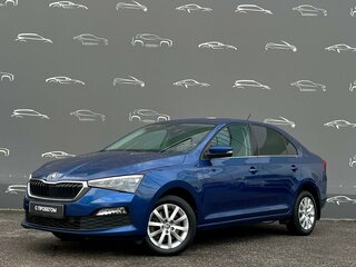 2021 Skoda Rapid II, синий, 1859600 рублей, вид 1