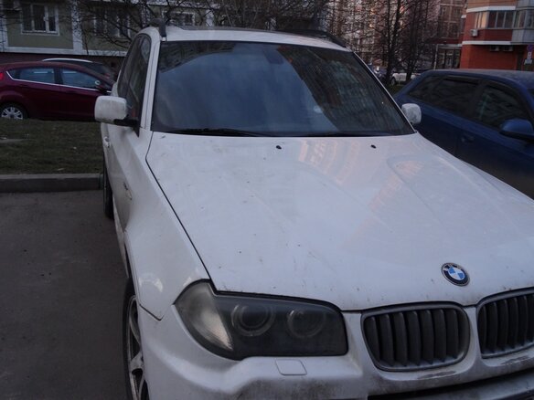 2008 BMW X3 30d I (E83) Рестайлинг, белый, 1750000 рублей - вид 11
