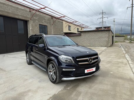 2015 Mercedes-Benz GL-Класс AMG 63 AMG, синий, 5000000 рублей, вид 2