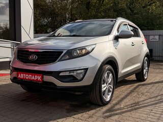 2014 Kia Sportage III Рестайлинг, серебристый, 1199000 рублей, вид 4