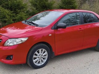 2006 Toyota Corolla AMT X (E140, E150), красный, 520000 рублей, вид 2
