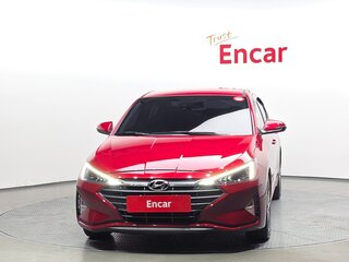 2019 Hyundai Avante VI Рестайлинг, красный, 1320000 рублей, вид 2