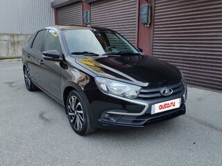 2022 Lada (ВАЗ) Granta I Рестайлинг, чёрный, 820000 рублей, вид 1