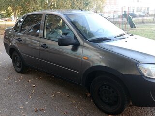 2014 Lada (ВАЗ) Granta I, коричневый, 400000 рублей, вид 2
