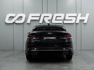 2019 Kia Optima IV Рестайлинг, синий, 1919000 рублей, вид 4