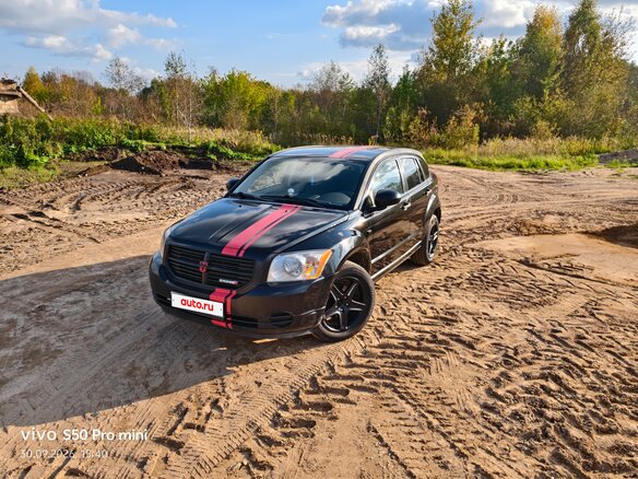 2008 Dodge Caliber I, чёрный