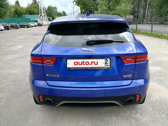 2019 Jaguar E-Pace I, синий - вид 30