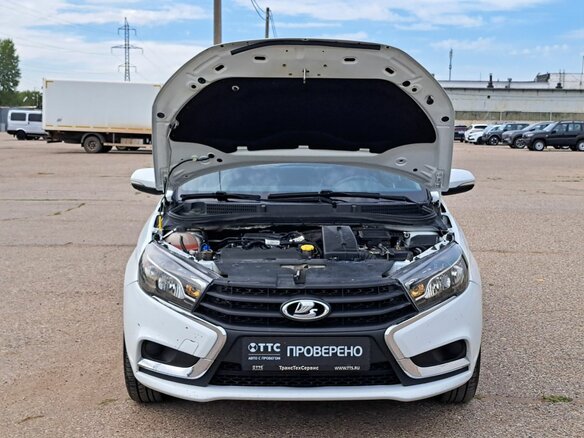 2020 Lada (ВАЗ) Vesta CNG I, белый - вид 8