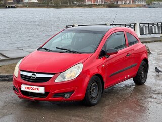 2007 Opel Corsa D, красный, 170000 рублей, вид 2