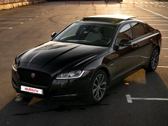 2016 Jaguar XF II, чёрный, 1890000 рублей