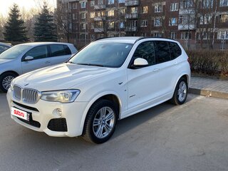 2014 BMW X3 28i xDrive II (F25) Рестайлинг, белый, 2600000 рублей, вид 1