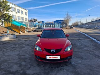 2008 Mazda 3 I (BK) Рестайлинг, красный, 400000 рублей, вид 1
