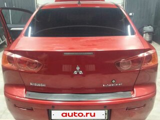 2007 Mitsubishi Lancer X, красный, 400000 рублей, вид 4