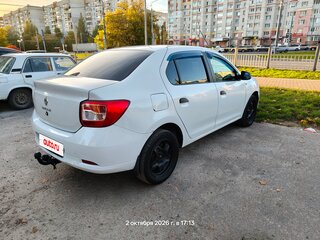 2017 Renault Logan II, белый, 499000 рублей, вид 4