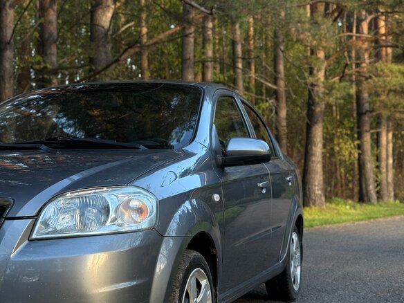 2008 Chevrolet Aveo I Рестайлинг, серый, 380000 рублей - вид 1