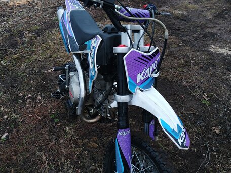 2024 Kayo Mini KMB YX125EM, синий, 60000 рублей, вид 2