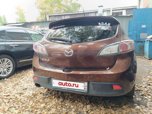 2012 Mazda 3 II (BL) Рестайлинг, коричневый, 780000 рублей - вид 1