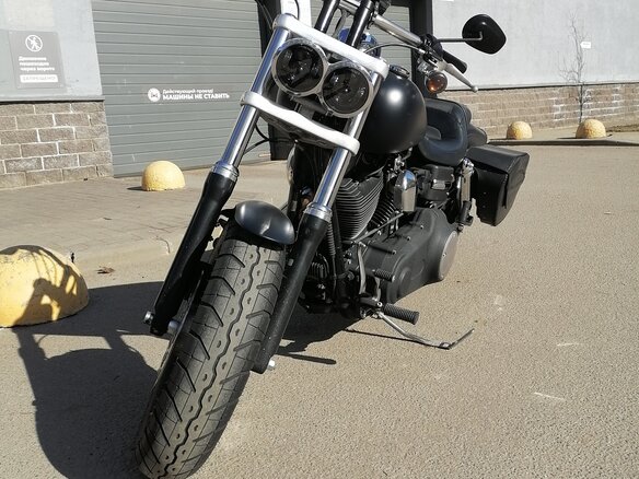 2008 Harley-Davidson Fat Bob, чёрный, 797000 рублей - вид 6