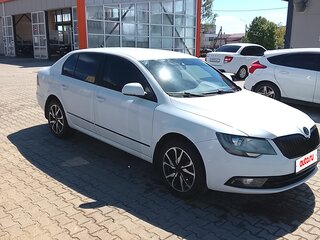 2013 Skoda Superb DSG II Рестайлинг, белый, 998000 рублей, вид 2