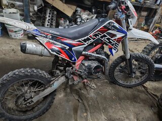 2021 BSE MX 125, красный, 45000 рублей, вид 4