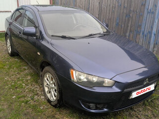 2008 Mitsubishi Lancer X, синий, 700000 рублей, вид 2