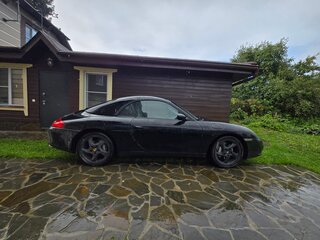 2001 Porsche 911 Carrera 4 V (996) Рестайлинг, чёрный, 3750000 рублей, вид 3