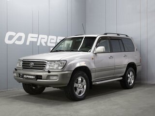 2002 Toyota Land Cruiser 100 Series Рестайлинг 1, серебристый, 1650000 рублей, вид 1