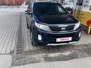 2015 Kia Sorento II Рестайлинг, чёрный, 1850000 рублей, вид 2